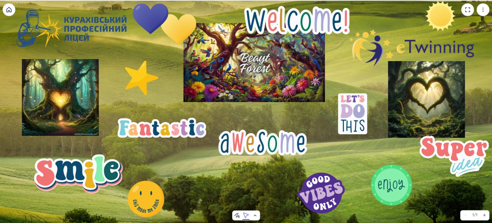 BEAUTY FOREST: VALUES, ART AND NATURE eTwinning Project